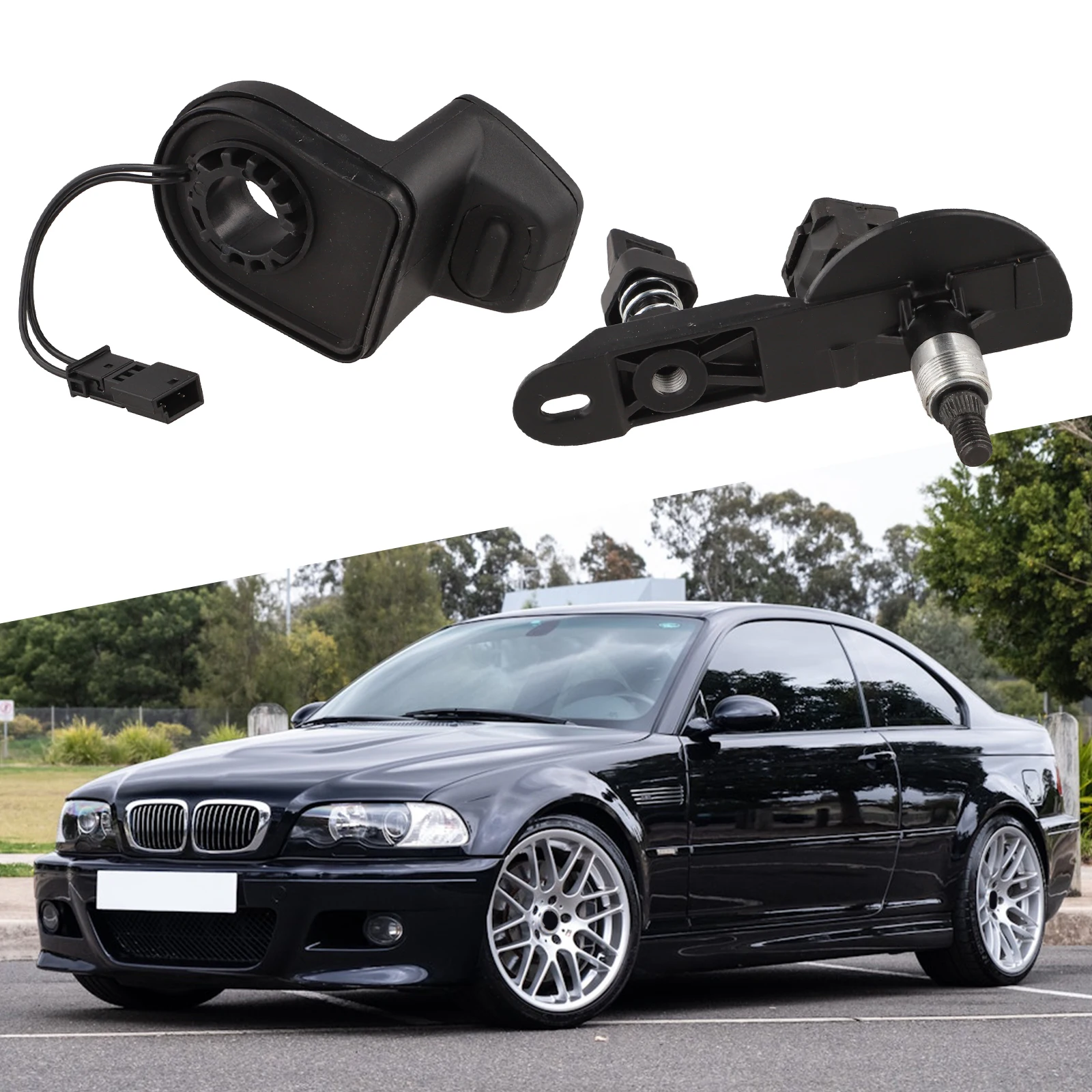 Tailgate Glass Release Switch and Wiper Bearing for BMW E46 E91 for e61 for lci Supporting Multiple OEM for cross Reference