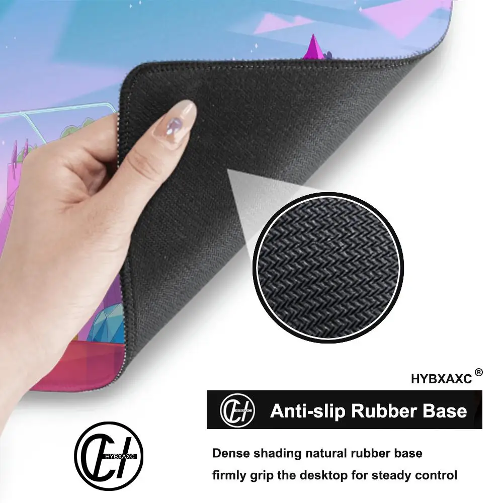 ستيفن الكون أنيمي ماوس الوسادة Xxl ملحقات الألعاب حصيرة مكتبية لوحة المفاتيح الكمبيوتر المضادة للانزلاق الحصير كبير ألعاب الكمبيوتر خزانة ماوس