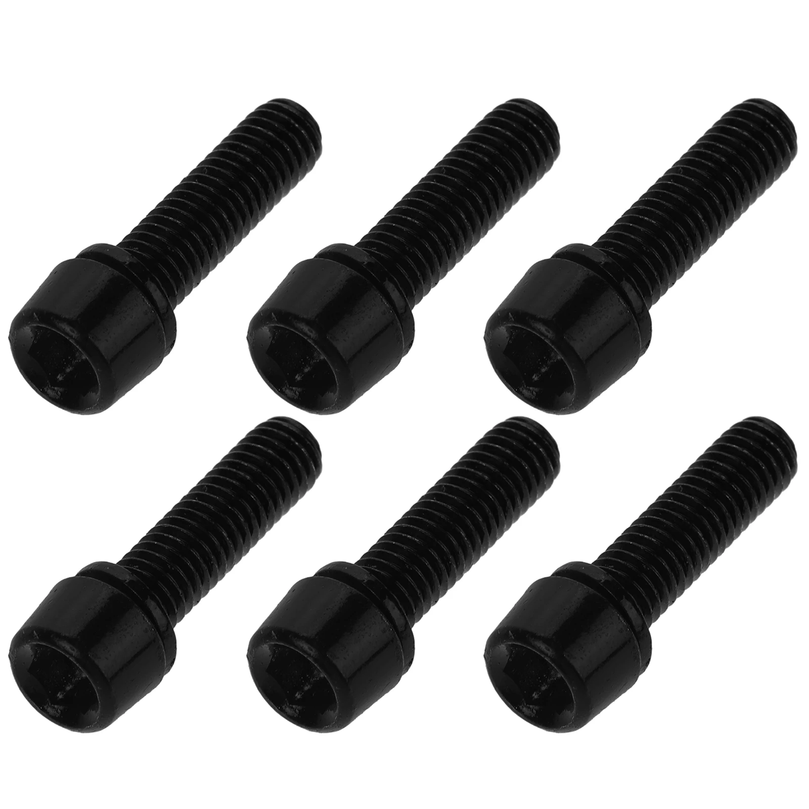 

6pcs Bike Stem Bolts H Accessories Water Bottle Cage Mount Screws Lightweight Durable Secure Fit Mountain Road