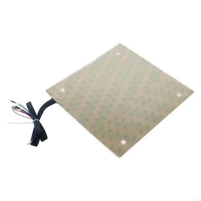 C90F 800W 120V/220V وسادة تسخين السيليكون لزائد لوحة تسخين الطابعة ثلاثية الأبعاد تسخين