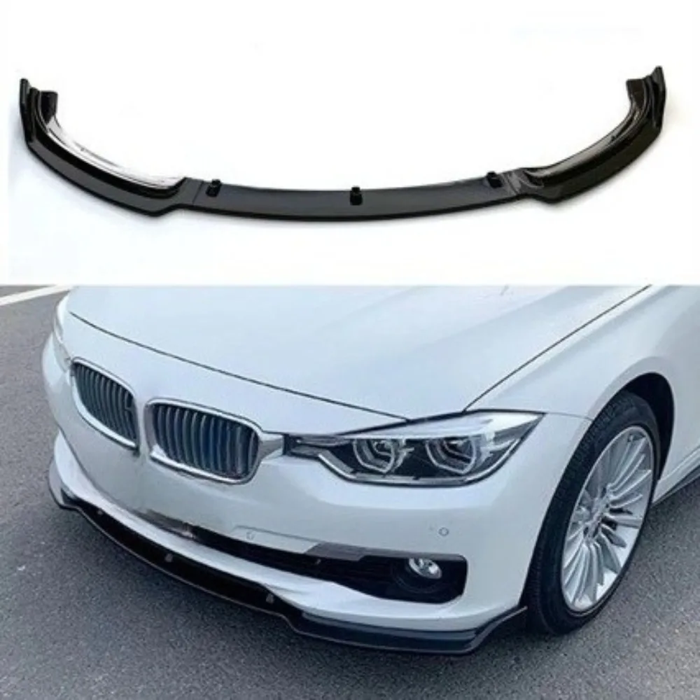 

For BMW 3 Series F30 F35 Front Lip Splitter Chin Spoiler ABS Car Styling Sport Durable Upgrade Body Kit Performance Kit Hot Sale