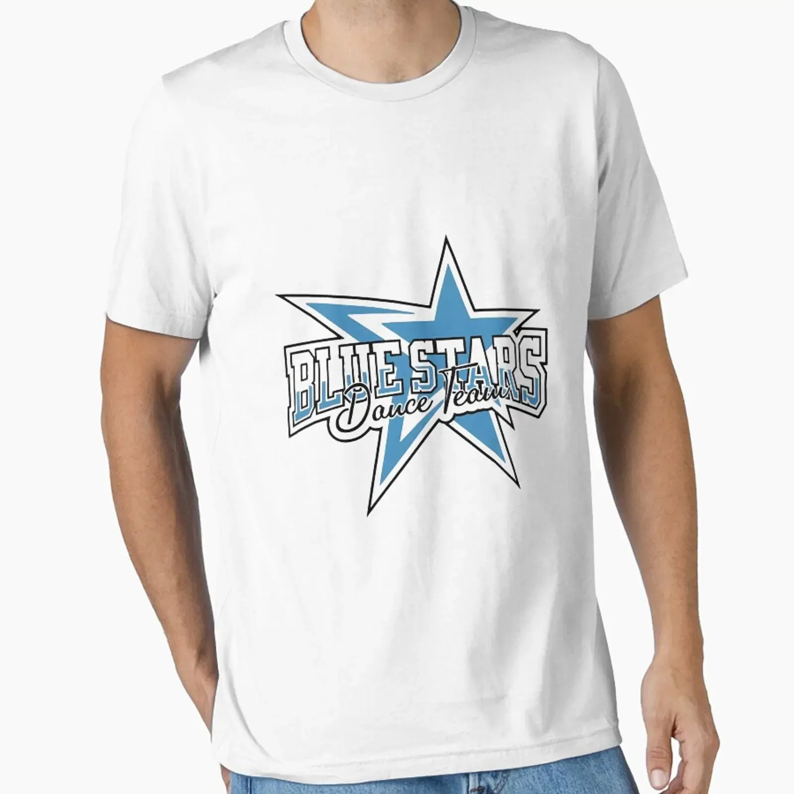 Treaty Oak Revival Blue Stars Dance Team Essential T Shirt vintage Washed graphic Top For Everyday Wear Stylish Versatile