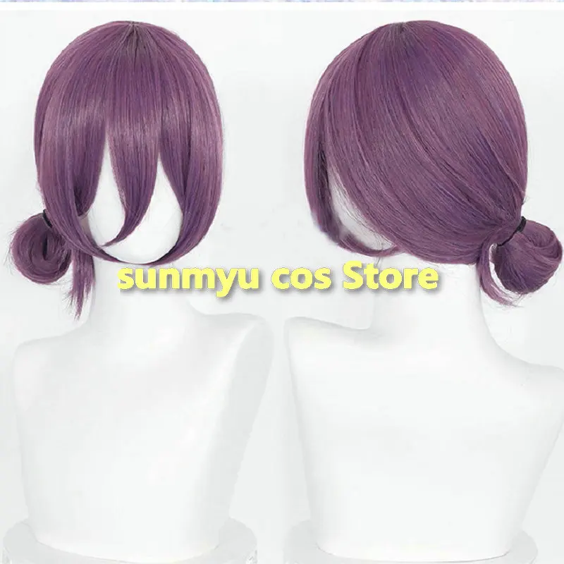 

Парик для косплея Chainsaw Man Reze с фиолетовыми волосами