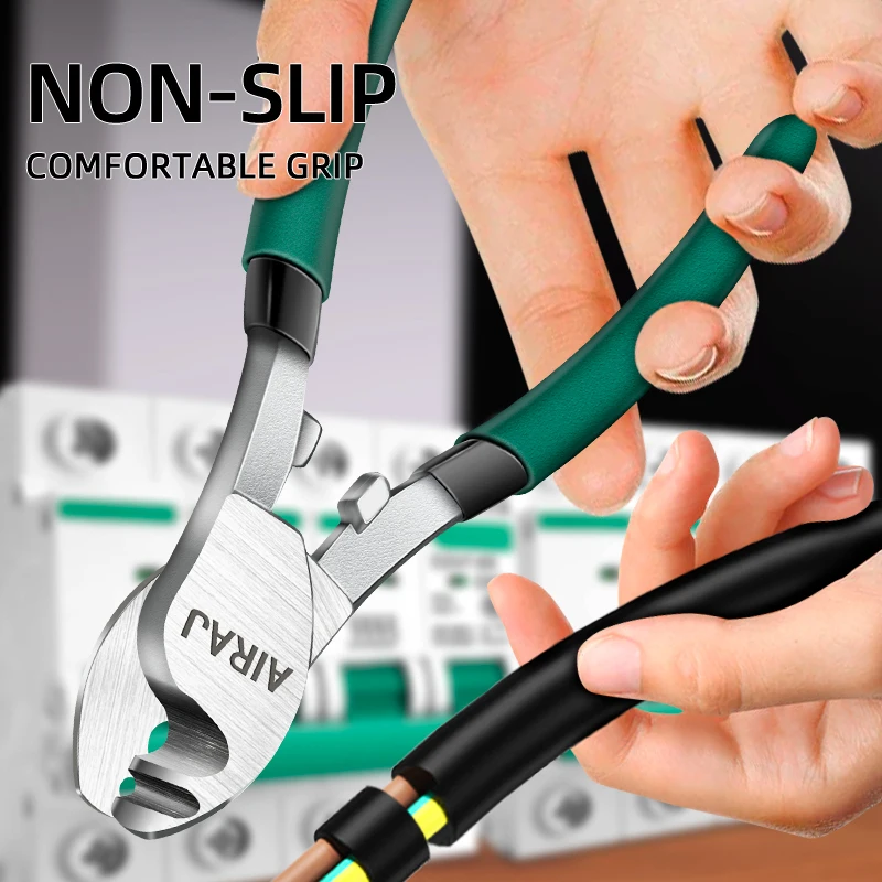 AIRAJ Multifunctional wire cutting pliers, electrician wire stripping pliers, insulation materials, household pliers