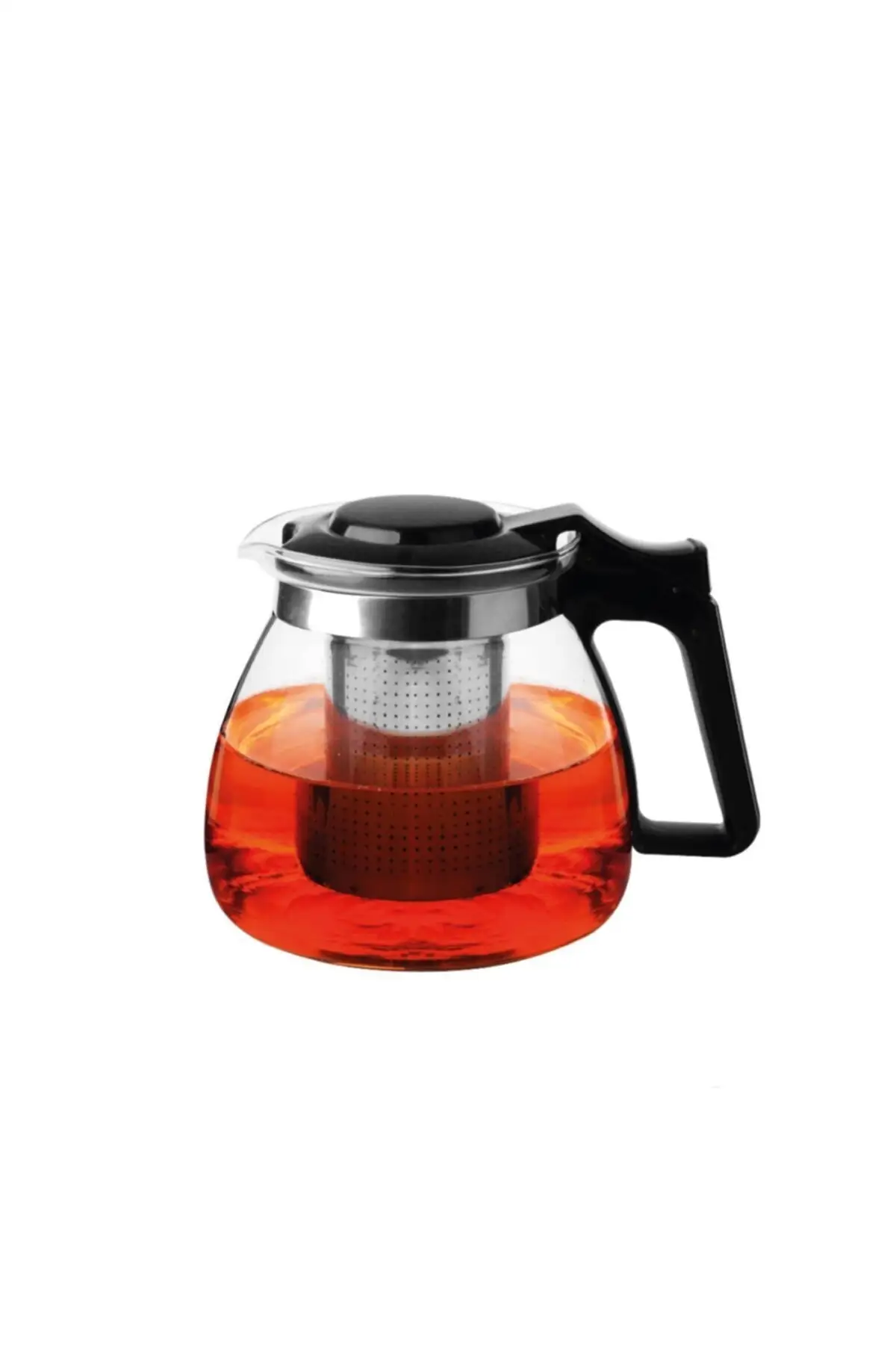 Luca 900 ml Strainer Glass Teapot