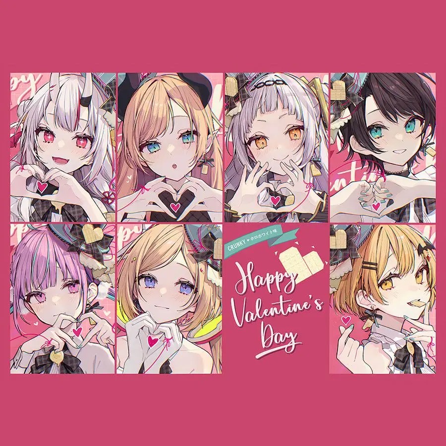 Anime Hololive Vtuber Murasaki Shion Yuzuki Choco Cosplay  postcard collection card  badge  Christmas birthday gift