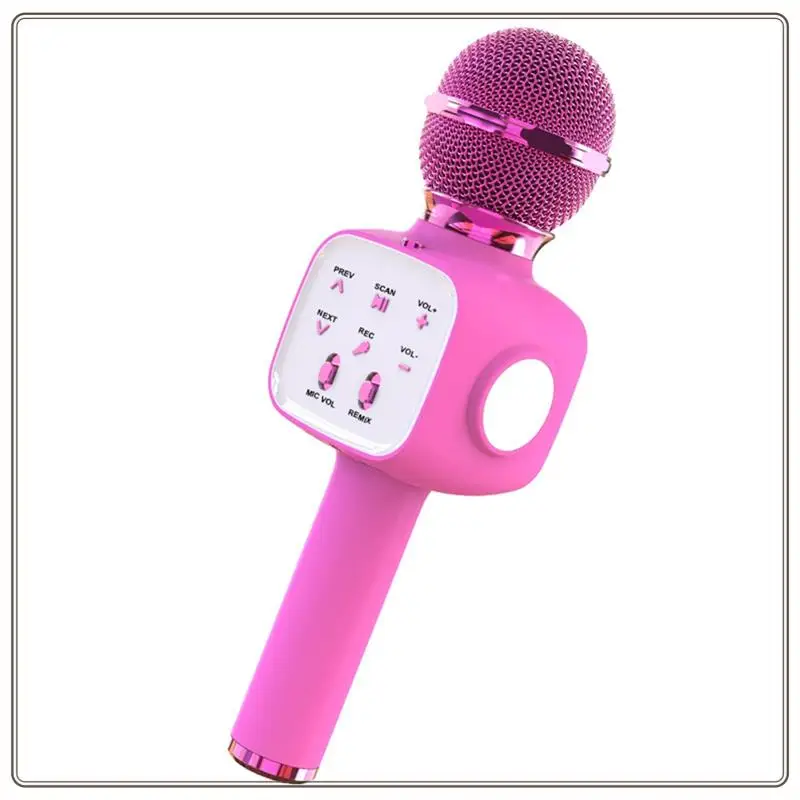 信頼性の高いカラオケマイク Bluetooth ワイヤレスプロフェッショナル歌うマシンノイズリダクション家庭用 KTV パーティー子供ギフト、カラオケ