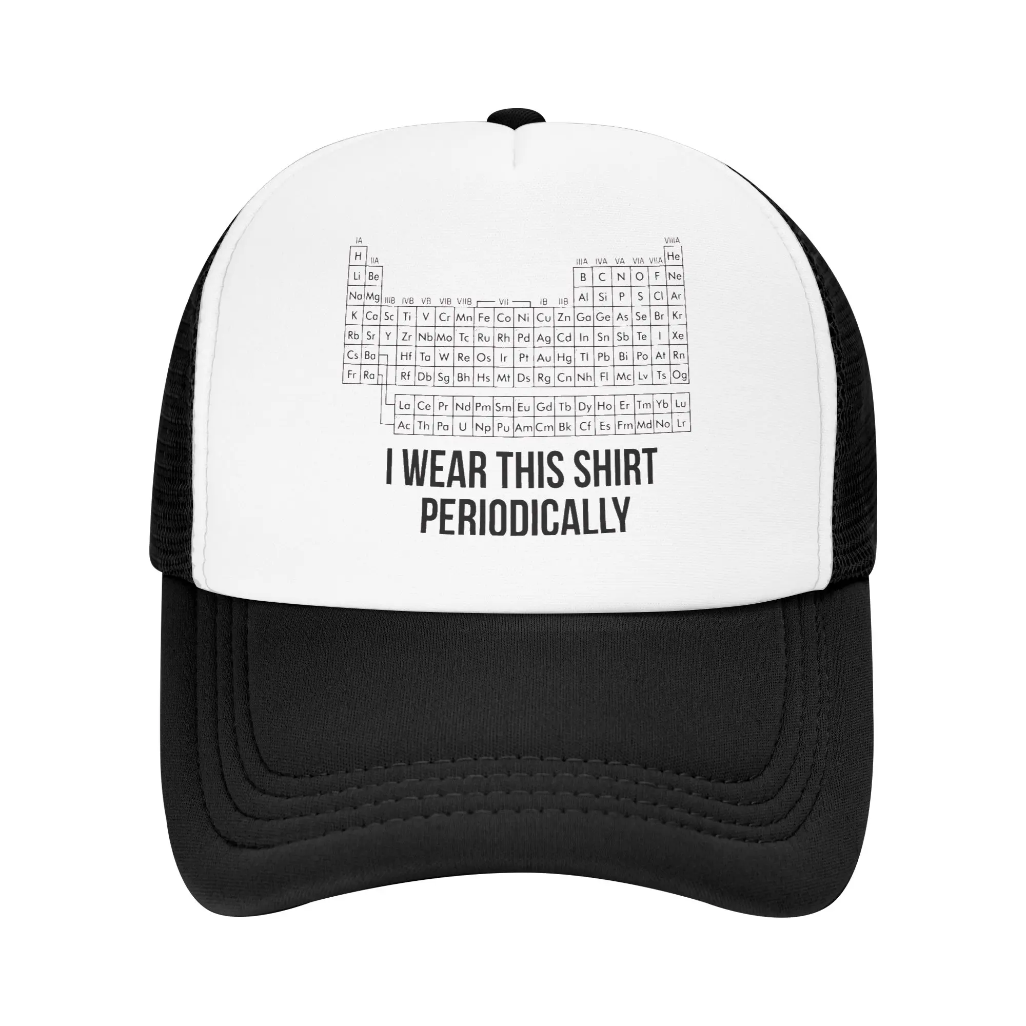 Dr Grace's Periodic Table, Project Hail Mary Snapback Hat For Man Woman Summer Cooling Mesh Side Sun Hats Caps For Casual Wear