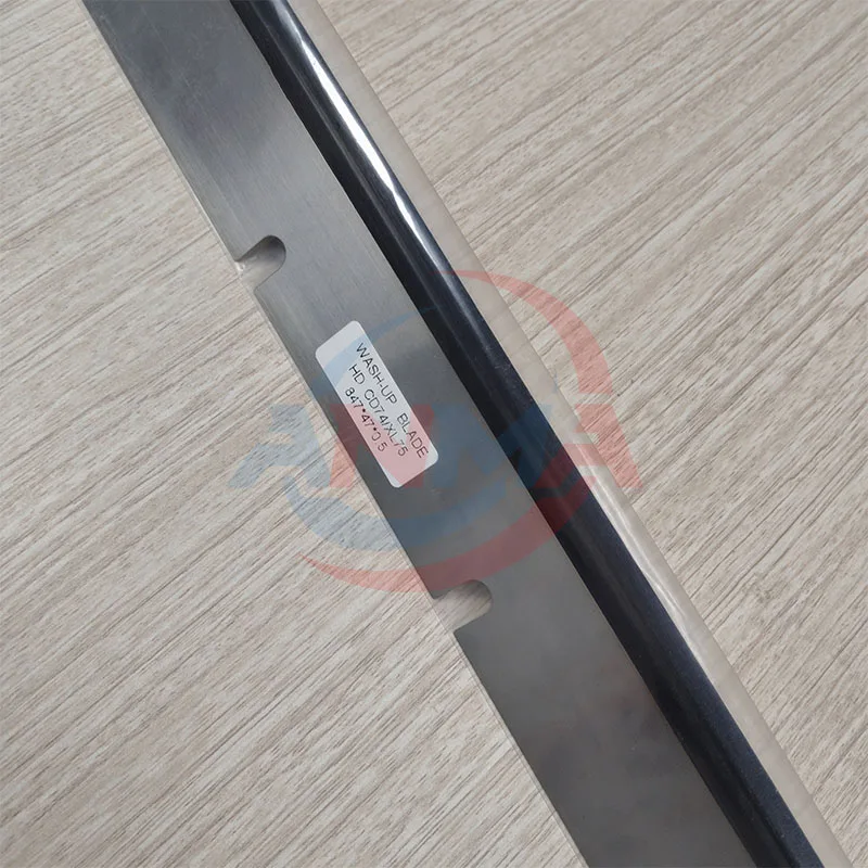 3Pieces Wash Up Blade 847x47x0.5mm With Round shape 9 holes For Heidelber CD74 XL75 Printing Machine Parts