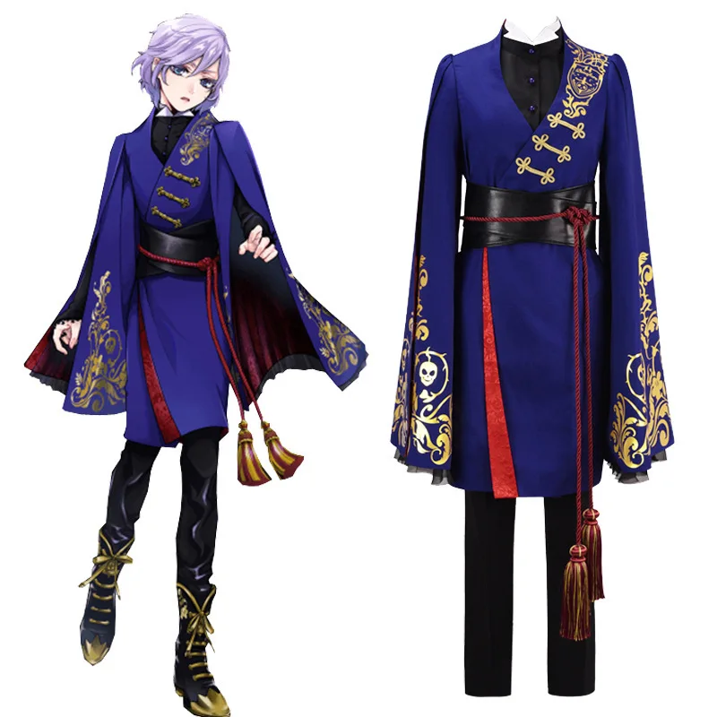 

Anime Twisted-Wonderland Pomefiore Vil Schoenheit Cosplay Costumes Uniform Suits Set Halloween Christmas Party Props For Men