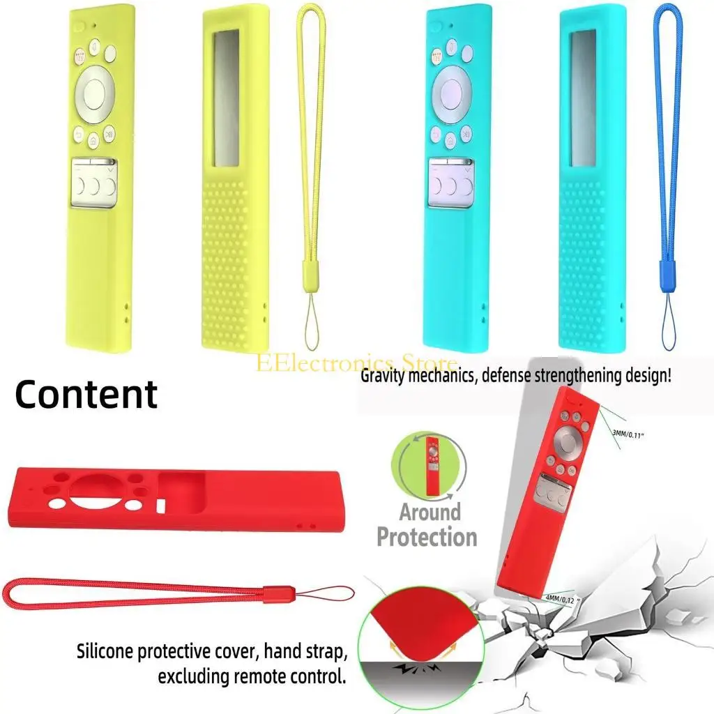 

B03C для пульта дистанционного управления телевизором с солнечной батареей, мягкий силиконовый чехол, водонепроницаемый чехол