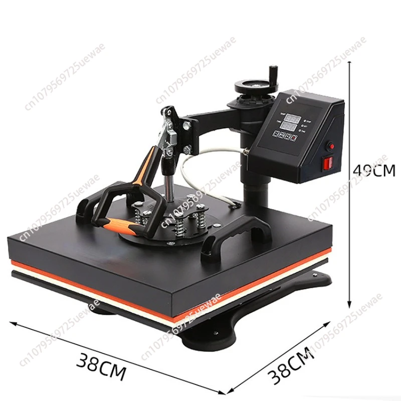 Shaking head heat transfer T-shirt hot   stamping drill   stamping machine DIY machine stamping machine