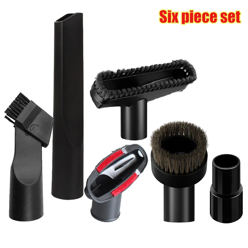 Universele stofzuigermondstukken, zuigborstelkop en spleetmondstuk voor bedden en banken, geschikt voor 32mm, 35mm, 1 1/4 inch en 1 3/8 inch.