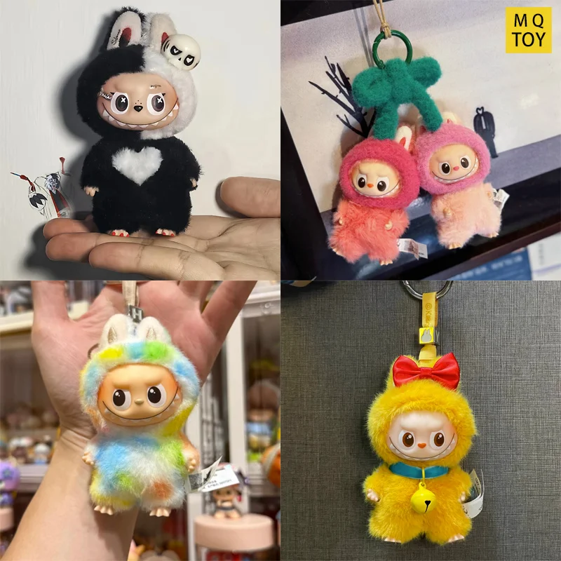 

Для Labubu 4,0 виниловая кукольная одежда на заказ 10 см дьявольский мех цветная одежда для кукол игрушки костюм на Хэллоуин одежда