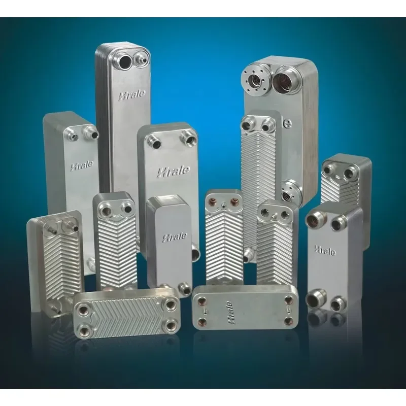 Food Grade Stainless Steel Brazed Plate Heat Exchanger Water Cooling Condenser CE/RoHS/ Certified 1 Year Warranty