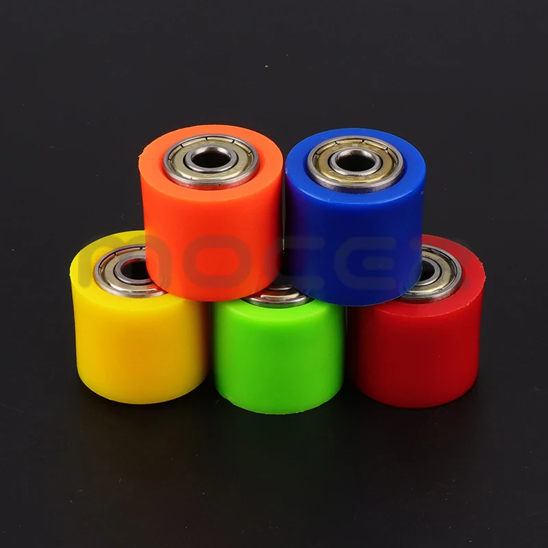 8mm 10mm Tensioner Wheel Guide Drive Chain Roller Pulley Wheel Slider For BSE CRF CR XR Dirt Pit Bike Motocross ATV Motorcycle