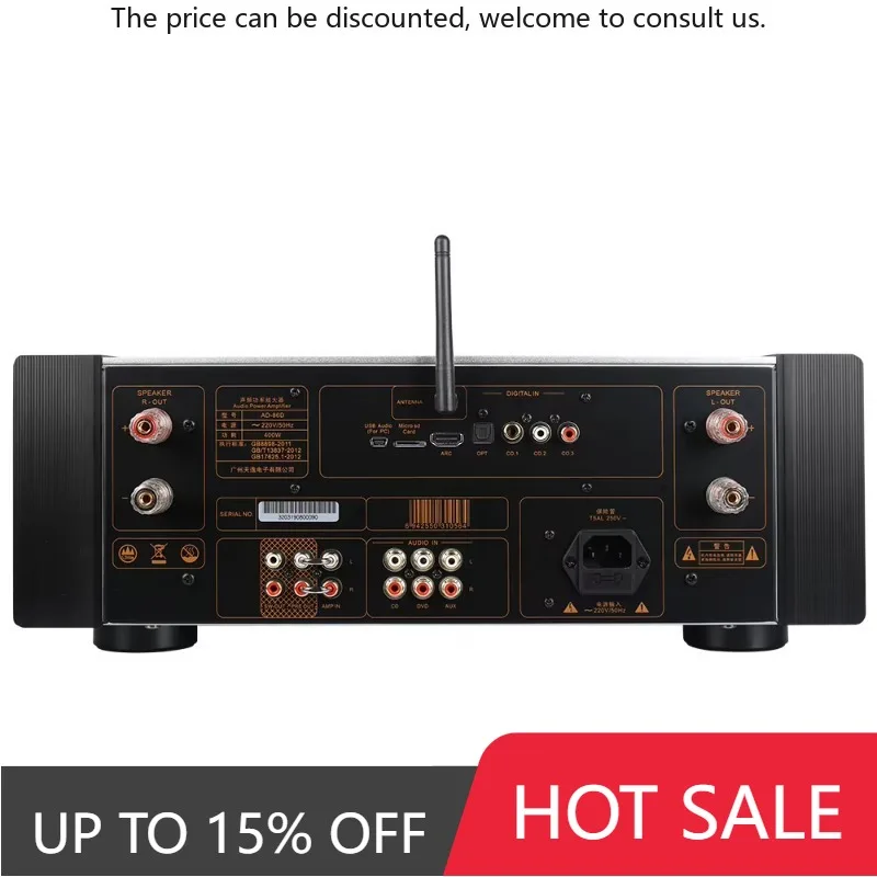 

Tonewinner AD-86D Portable Wireless Digital HIFI Home Theater Amplifier 2.0 Channels Stereo Hot Sale Receivers Amplifiers