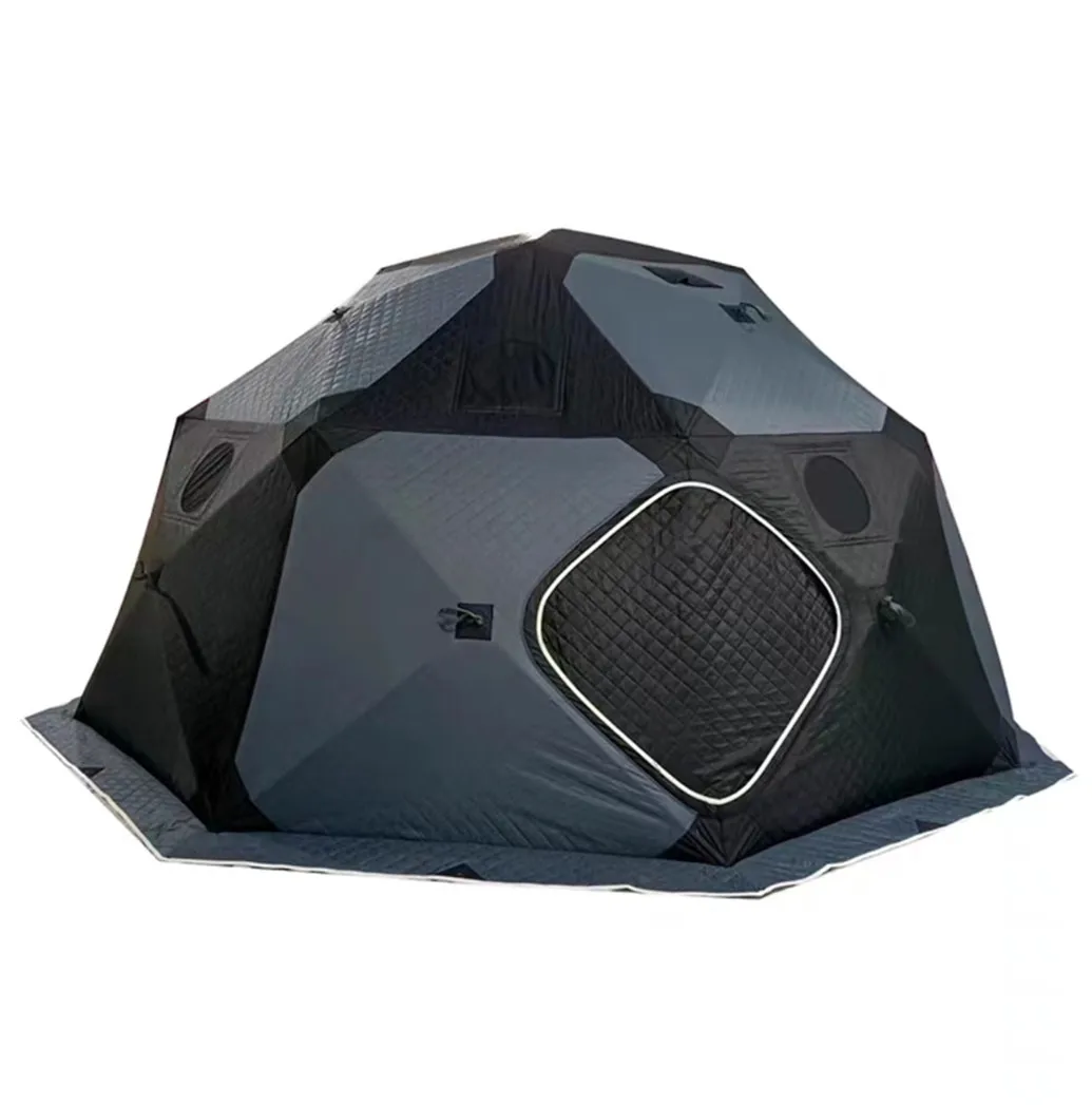 

Automatic Insulated Ice Fishing Shelter Hot Tent for Winter Party Camping Tent