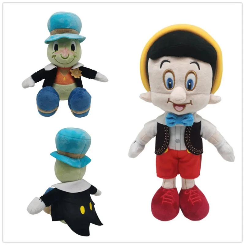 33 cm Disney Cartoon Pinocchio Jiminy Cricket Figaro Plüsch Spielzeug Nette Gefüllte Werfen Kissen Plüschtiere Puppen Zimmer Dekoration Geschenke