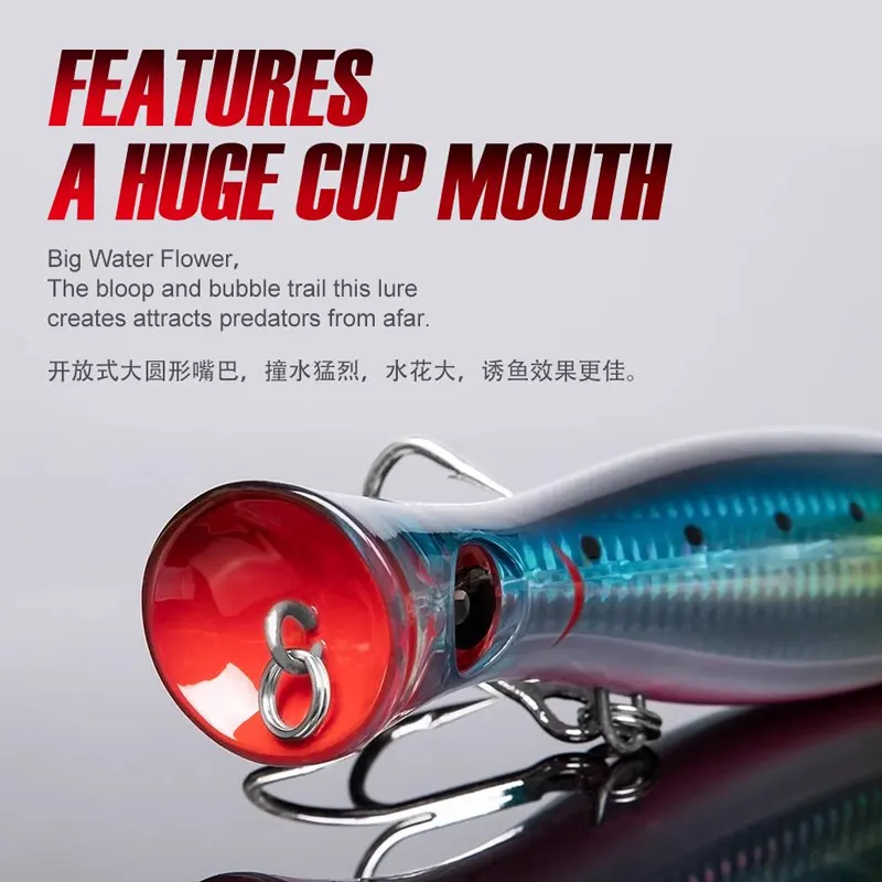 Noeby-cebo falso de cabeza rota de alta calidad, doble gancho, pesca en el mar, cebo curricán, onda, gateo, corredor de carretera, caña de mar, cebo especial