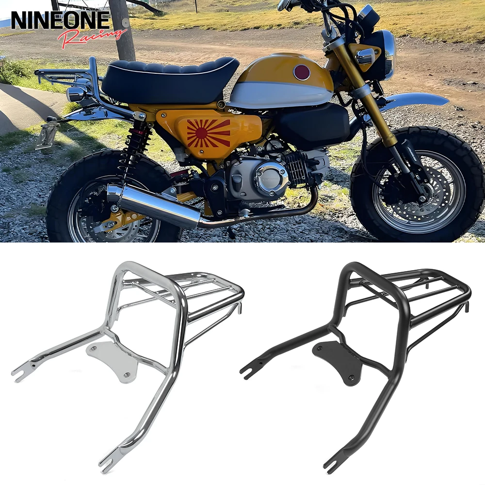 

Rear Carrier Support Shelf Luggage Rack Passenger Grab Bar For HONDA Monkey 125/Z125 Monkey125 Z 125 2018-2025 JB02 JB03