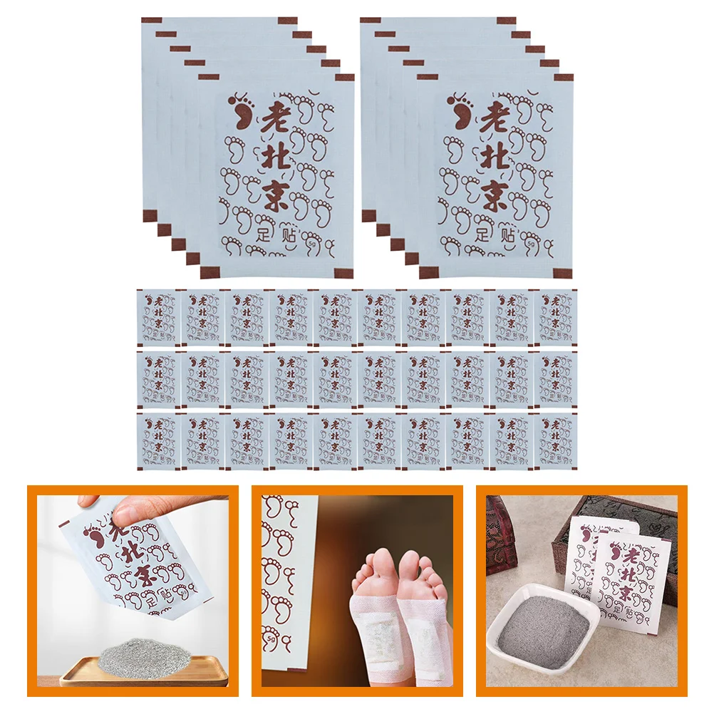 

50 Pcs Stickers Foot Pad Safe Patch Warm Patches Self-adhesive Paste Moxibustion Body Sleeping