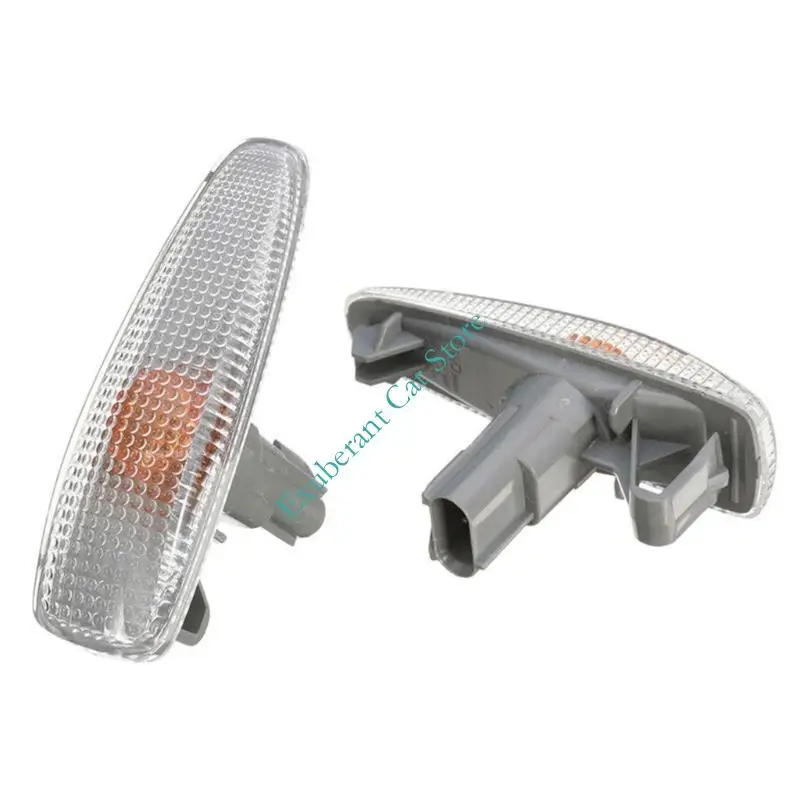 

H3CE Набор из 2 универсальных боковых габаритных фонарей из АБС-пластика. Светодиодные указатели поворота 12 В для компактных