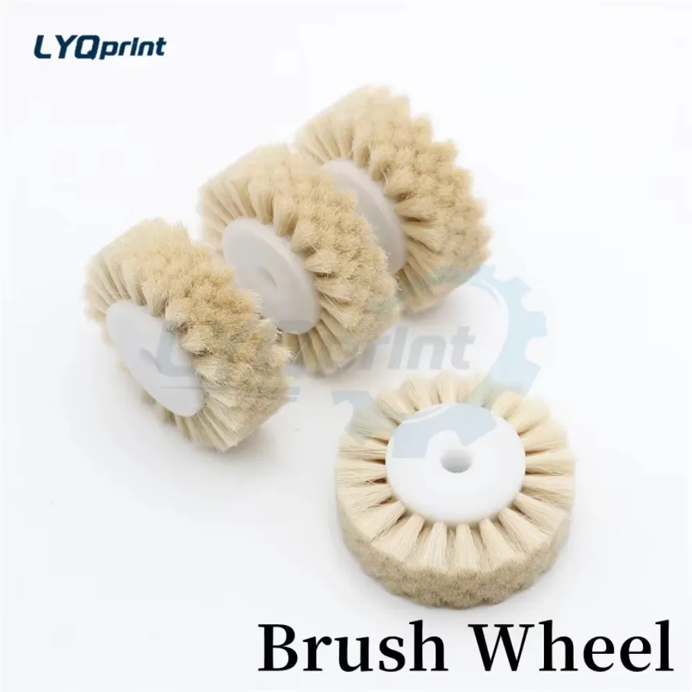 أفضل جودة آلة الطباعة فرشاة عجلة الصحافة ورقة فرشاة عجلة فرشاة مستديرة لهايدلبرغ كوموري رولاند KBA