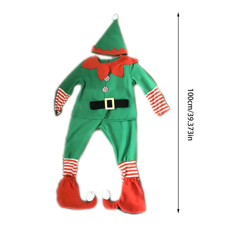 Elf Christmas Cosplay Costume Holiday Cosplay Elf AccessoryChristmas Elf Dress-up accessori per Girl Boy Christmas role play