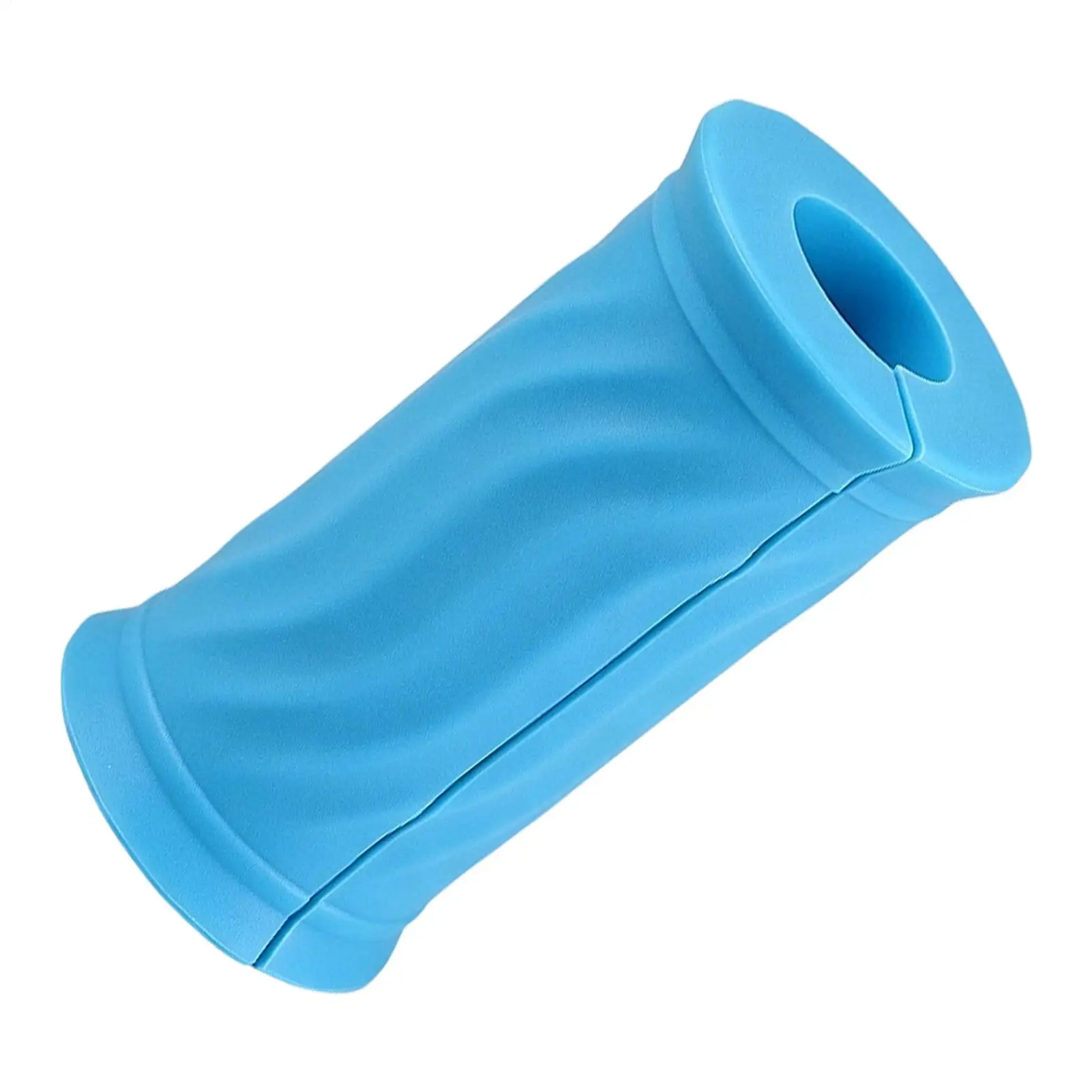 Barbell Grips Anti-Slip Silicone Waterproof Protective Cover Gym Grips Dumbbell Bar Cover For Deadlift Press Weightlifting