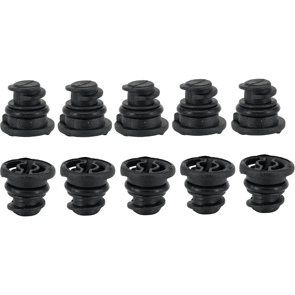 10/20PCS 06L103801 Tappo di Scarico Olio Motore Tappo A Vite Coppa Dado Bullone Nero per il Nuovo Audi A4L/Q5 Volkswagen Golf Passat