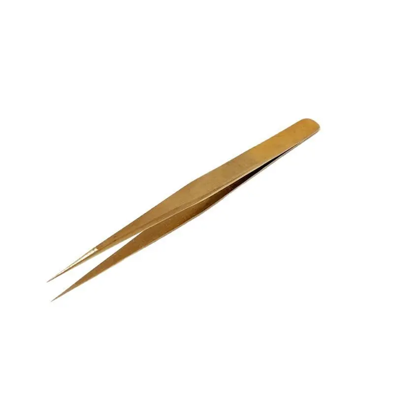 

Портативный прецизионный пинцет ABKY-Accuracy с тонким наконечником для телефонов и ПК, золотой, для точных работ