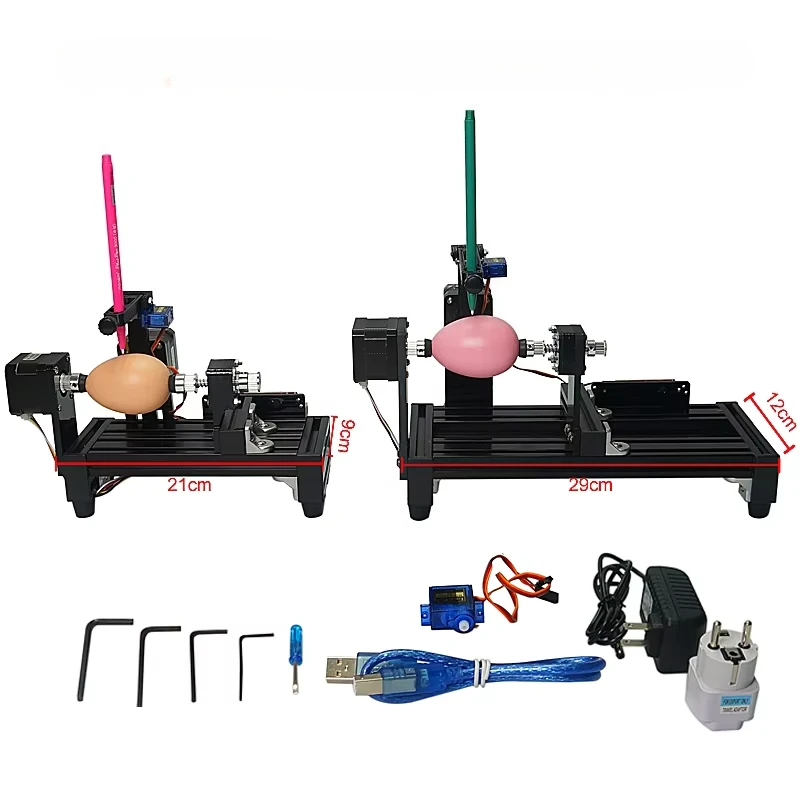 Draw Machine Spheres Drawing on Egg and Ball for Education Children 220V 110V Disassembled LY Eggbot Egg-drawing Robot