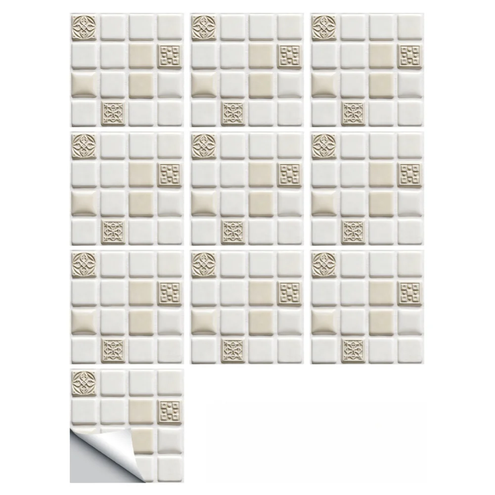 Interior Grade PVC Wall Stickers with Stone Pattern Design for Use on Smooth Walls Floors and Other Interior Surfaces