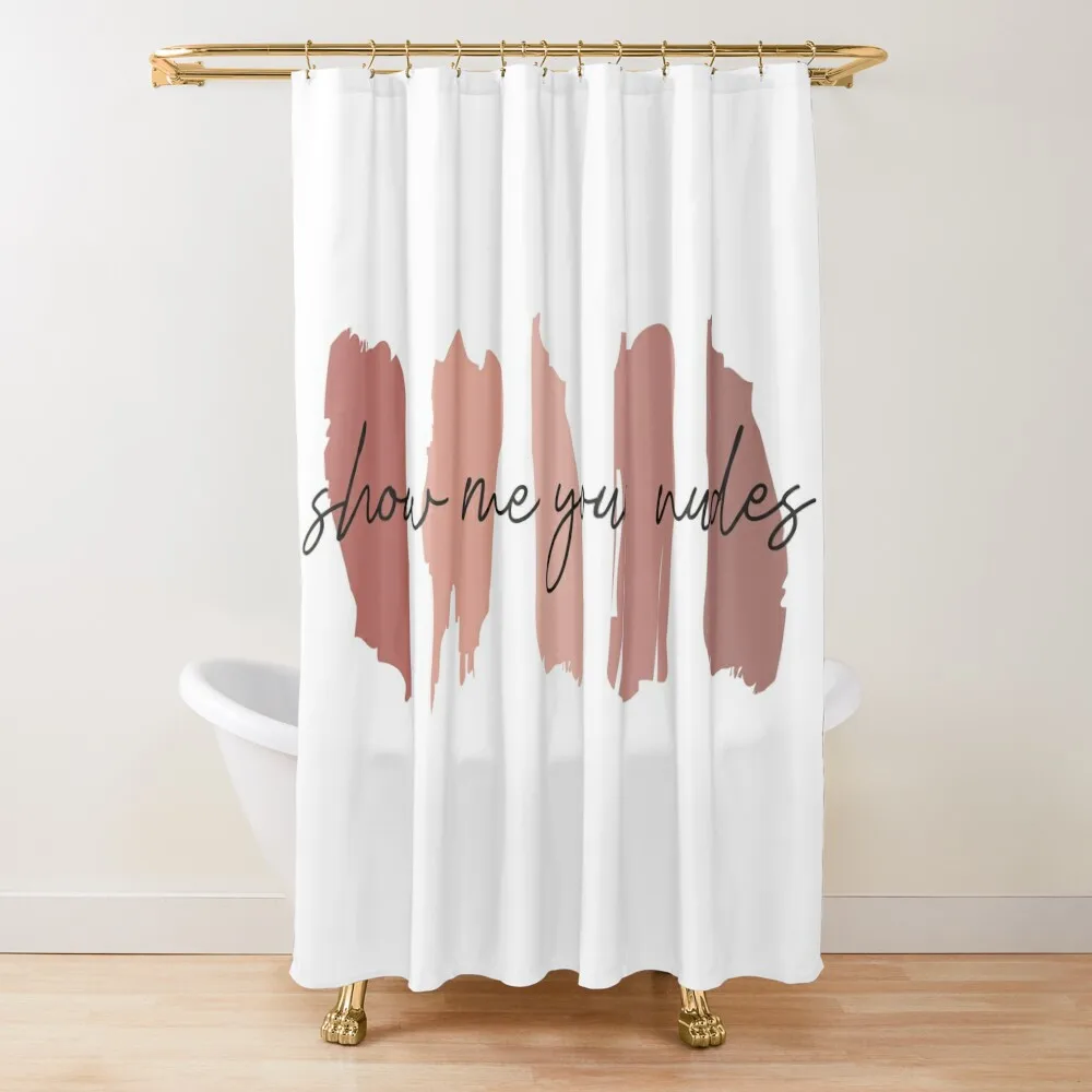 

Show me your nudes Shower Curtain Washable Waterproof Fabric Shower Bathroom Box Transparent Bathroom Shower Curtain