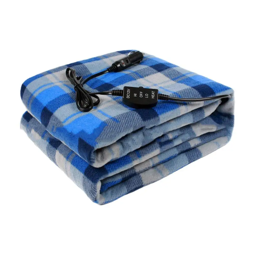 Car Heating Blanket 12V Heating 2 Speed ​​Switchable Car Pad Pad Constant Heating Temperature Heating 145x100CM O7H4