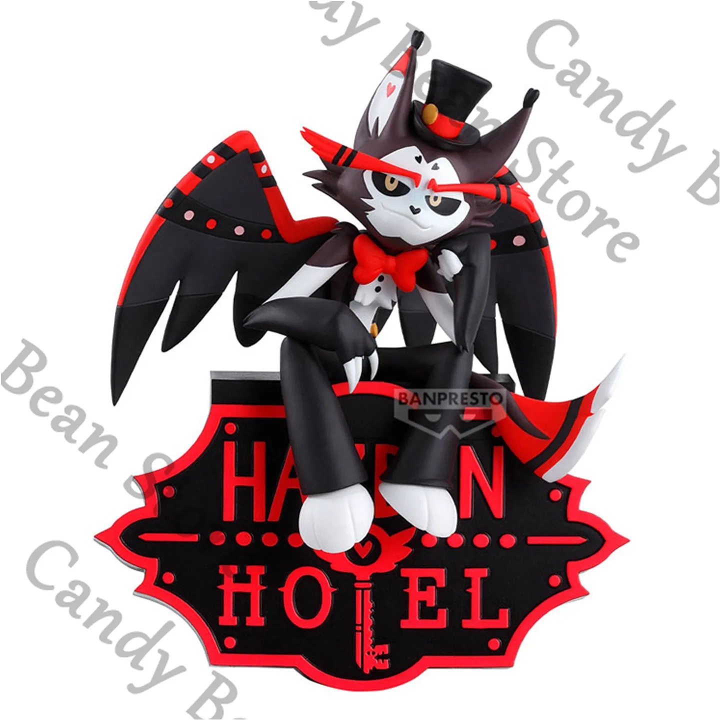 Genuine Anime Hazbin Hotel Angel Dust Alastor Vaggie Charlie Husk Cosplay Figurine Cartoon Garage Kits Model Birthday Adorn Gift view 3