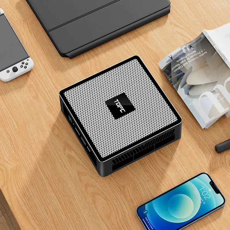 TOPC Mini PC Gamer, Intel Core i9-13900H/i7-13700H/i5 de 13a geração, 2xDDR4 RAM, 2xNVMe SSD, 2xLAN, computador pequeno para jogos de mesa