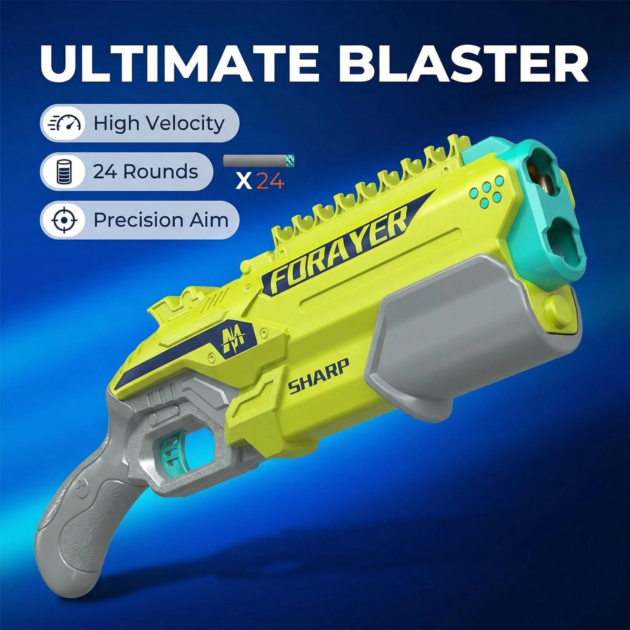 

Игрушечный пистолет с мягкими пулями, двойная стрельба, детский ручной пистолет, игрушка, пусковое устройство для круглых поролоновых дротиков, подарок для мальчика, подарок для взрослого.