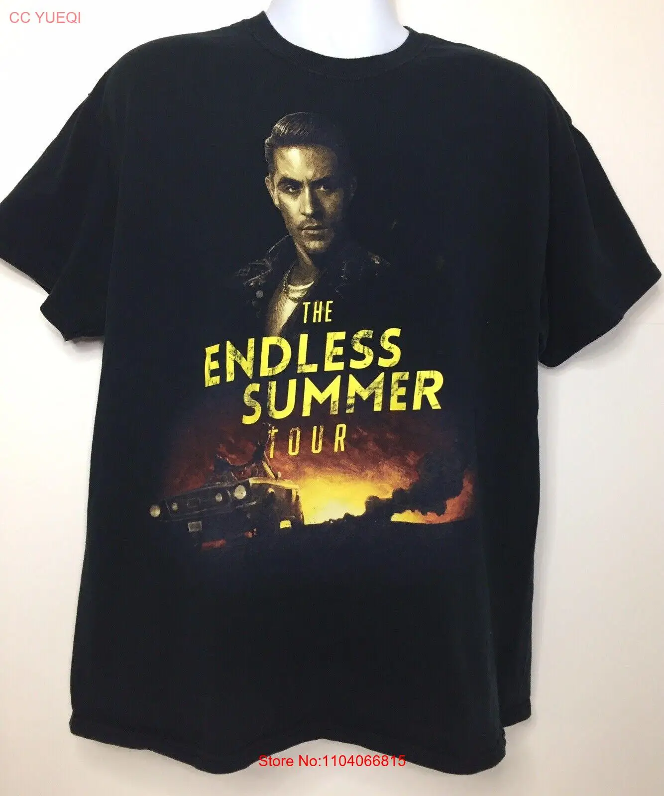 G Eazy Endless Summer Double Sided Concert Tour T-Shirt Large