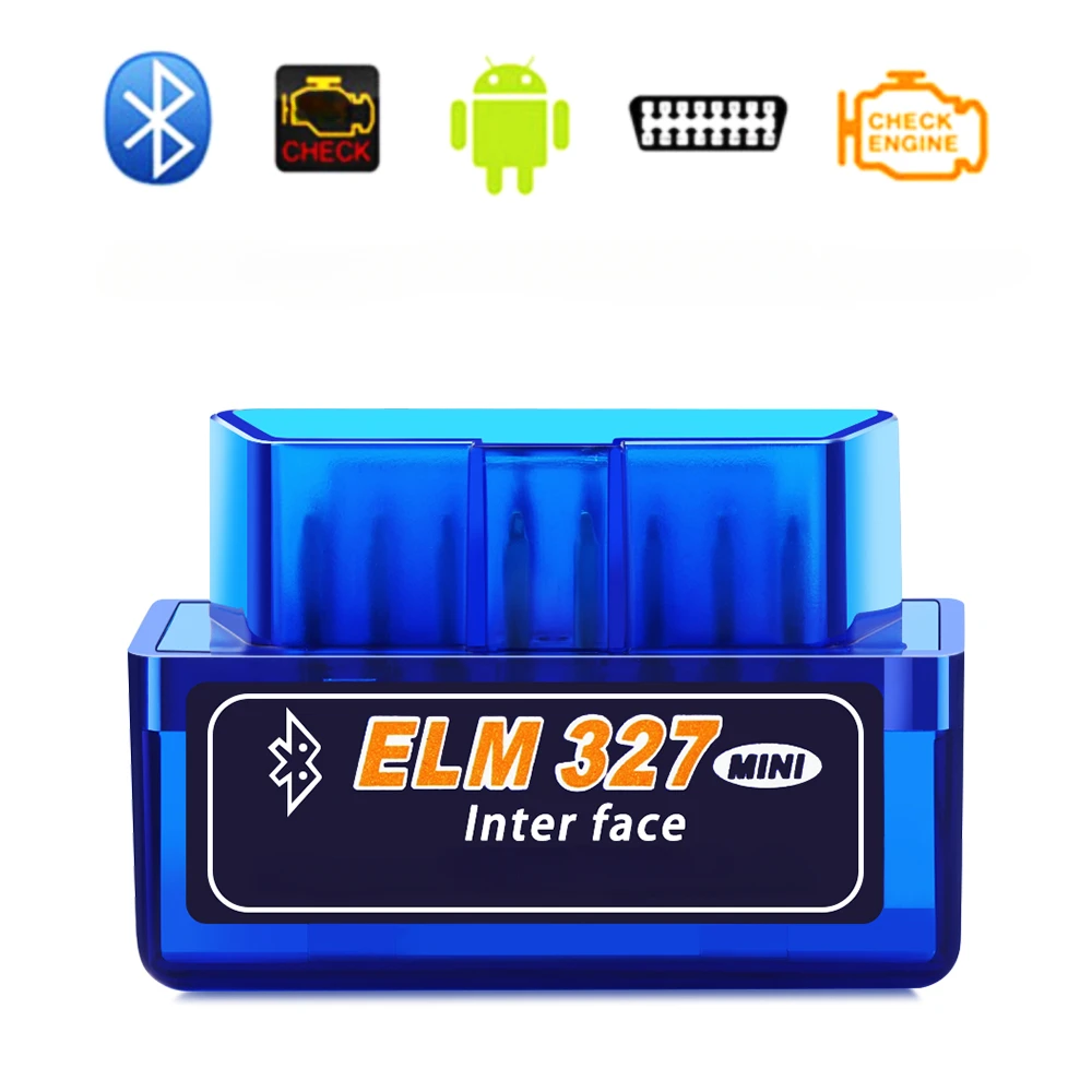 Bluetooth-compatible V1.5 Mini Elm327 car diagnostic tool for lada VESTA niva kalina priora granta largus vaz samara 2110