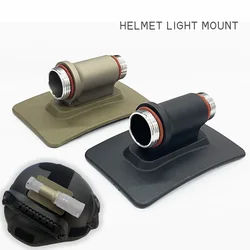 Tactical Helmet Lamp Mount SS MAX Aluminum for M300 Series Scout Light Body Assembly for M300V M323V M600V M622V IR Flashlight