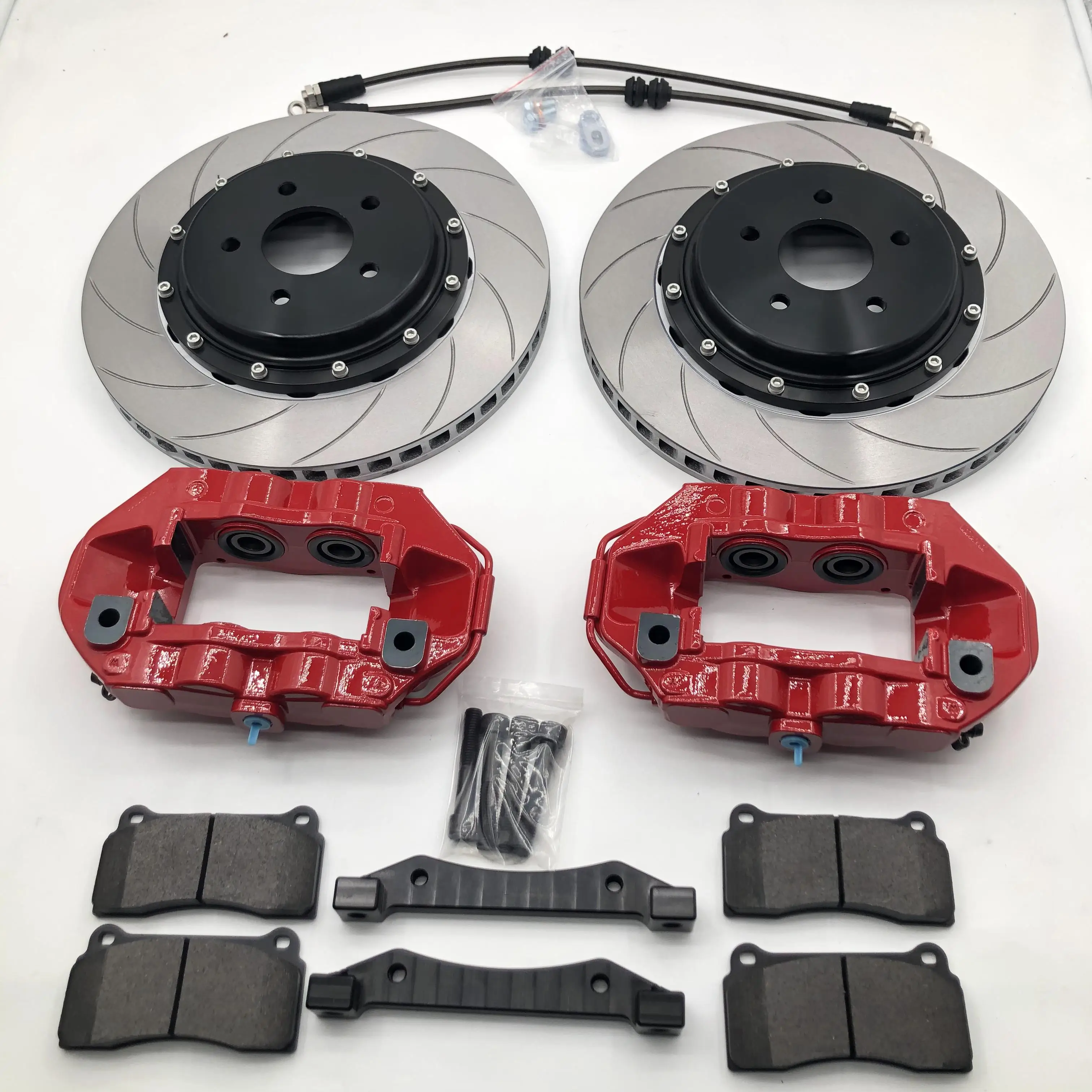 

Jekit Car High Quality JKGT4 Brake Kit 4 Pot Caliper With 355*28mm Disc For 18 Rim Rear Wheel E90 /E92/E46