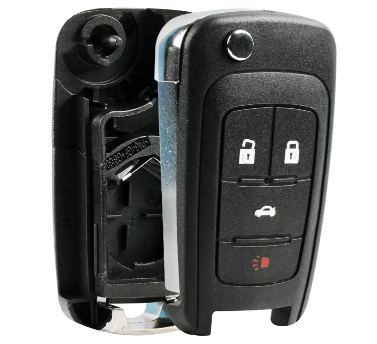 Replacement Key Fob Shell Case for Chevy Cruze Malibu Equinox Sonic Impala GMC Terrain Buick LaCrosse 2011-2016 Keyless Entry Re
