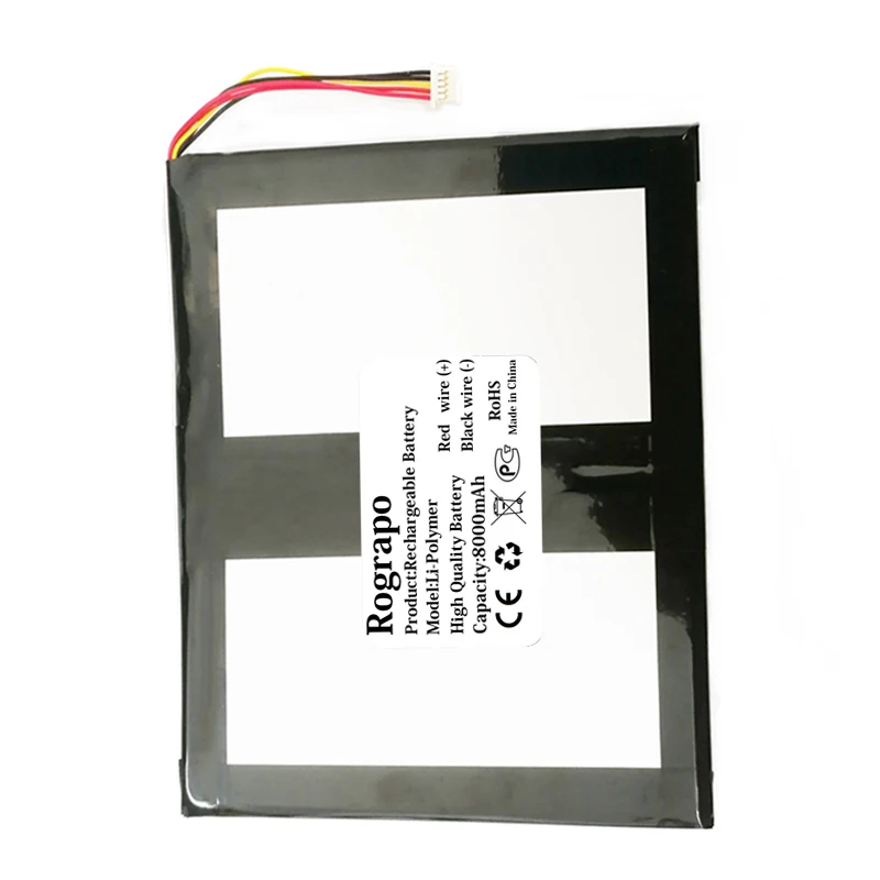 New 3.8V 8000mAh 356184 1S2P Tablet PC Battery