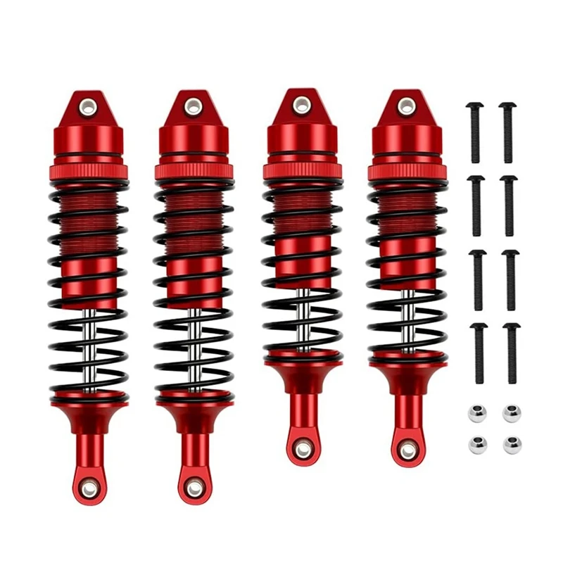 

Hot Sale 8X Metal Front And Rear Shock Absorber For Traxxas Slash 4X4 VXL 2WD Rustler Stampede Hoss 1/10 RC Car Upgrades Parts,1