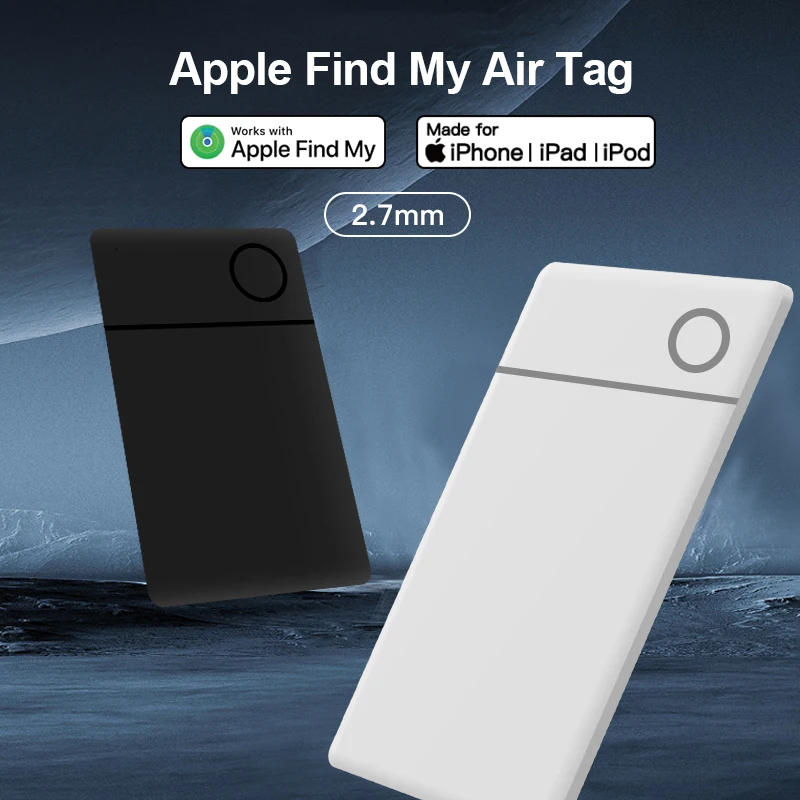 Smart Tag para Apple, Airtags, Find My Apple, Mala de Bagagem, Key Finder, Rastreador Bluetooth, GPS, Tuya, Anti Localizador de Itens Perdidos