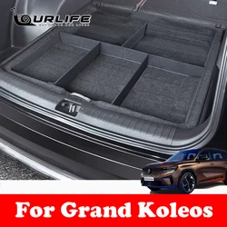 For Grand Koleos  Geely Monjaro KX11 2024 2025 Trunk Window Box Storage Box Interior Modification Accessories