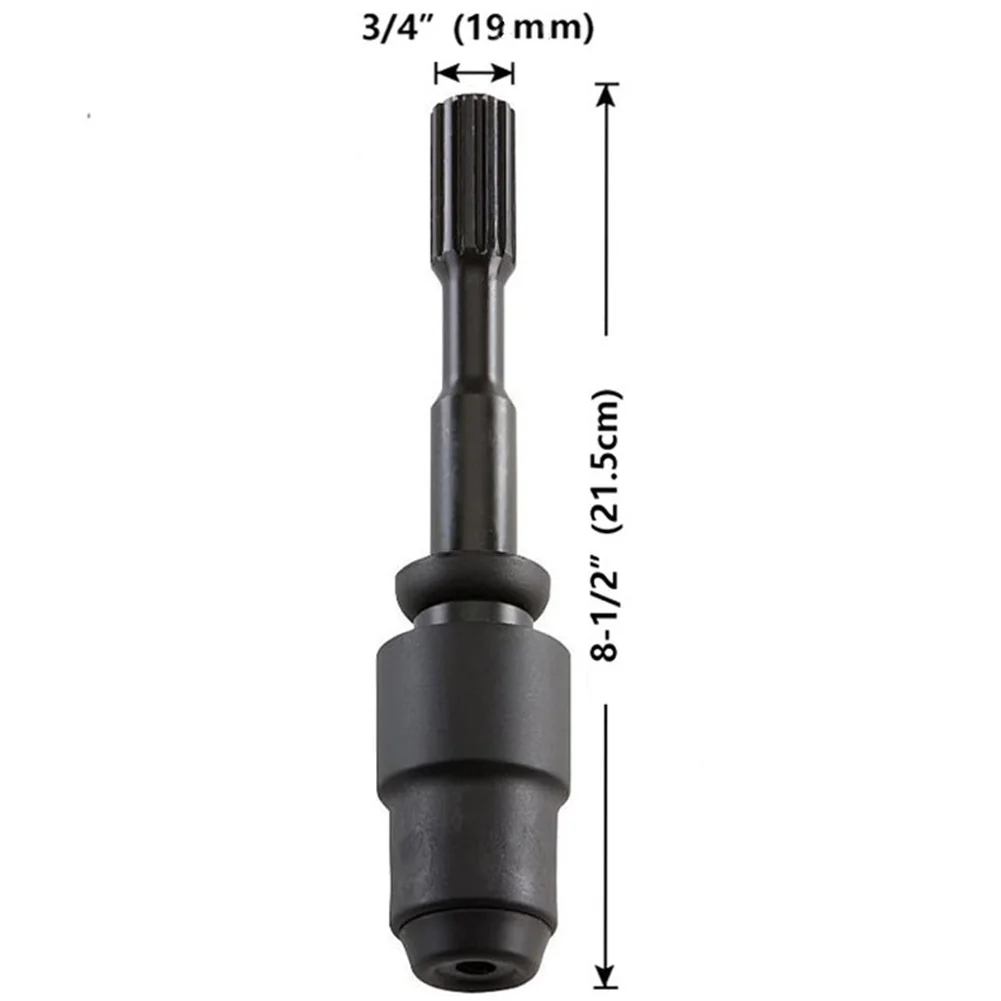For hammer drill conversion adapter For SDS Plus anti slip locking structure and rubber sleeve for better torque
