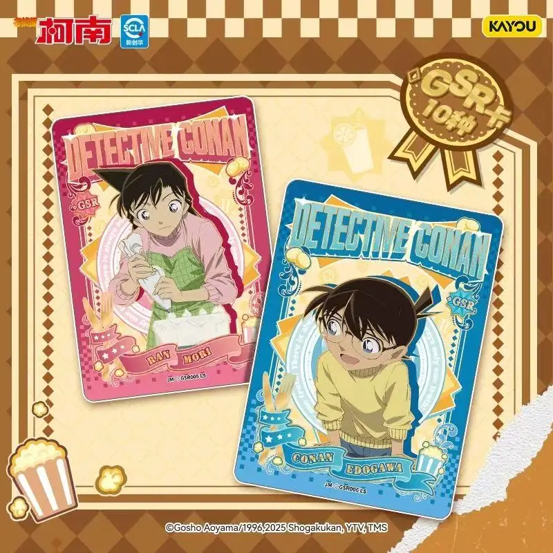 Original Box Game Hobbies Collection Card Name Detective Conan Classic Anime Character Kaito Rachel Moore Children\'s Gift